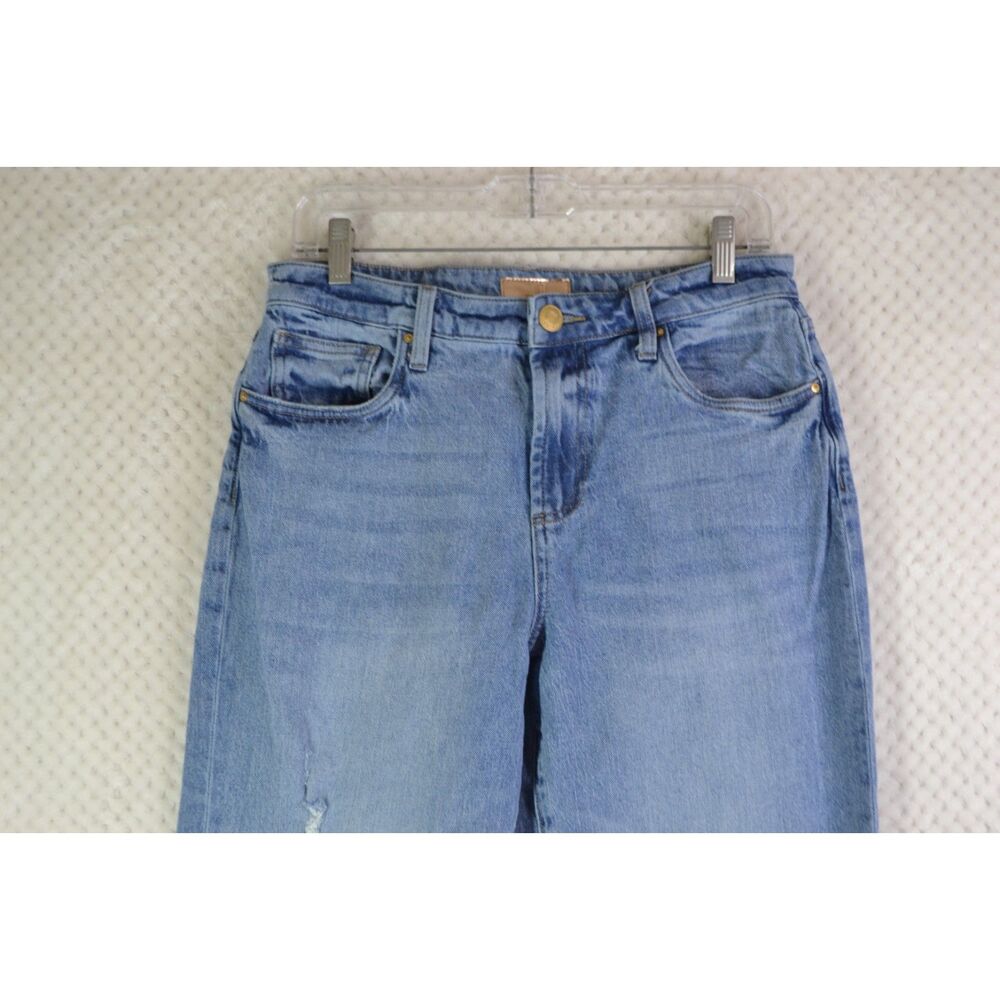 Kut from the Kloth Miller Wide Leg Women's 8 High Rise Light Wash Jeans - Picture 2 of 16